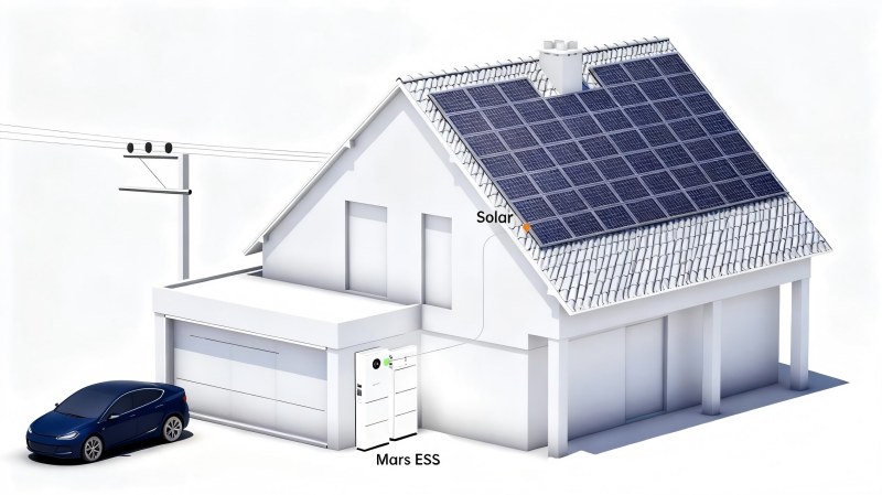 Cara Memasangkan Penyimpanan Energi Perumahan dengan Pemasangan Tenaga Surya di Atap untuk Sistem Energi Rumah