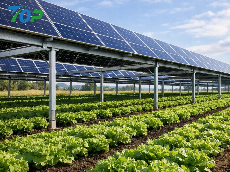 Agrivoltaics: Cara Menanam Tanaman Hasil Tinggi di Bawah Panel Surya