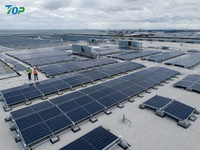 Sistem Pemasangan Ballast Surya Atap Datar Tanpa Penetrasi: Solusi Tahan Air Tingkat Teknik untuk Proyek PV Atap Komersial
