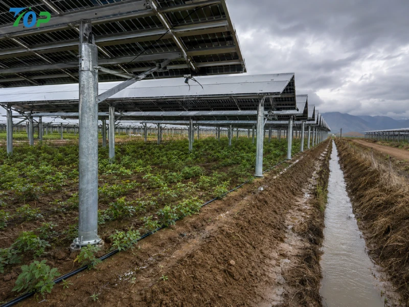 Sistem Pemasangan Tenaga Surya Pertanian dan Dampaknya terhadap Kelembaban Tanah: Wawasan Teknik untuk Proyek Agrivoltaik