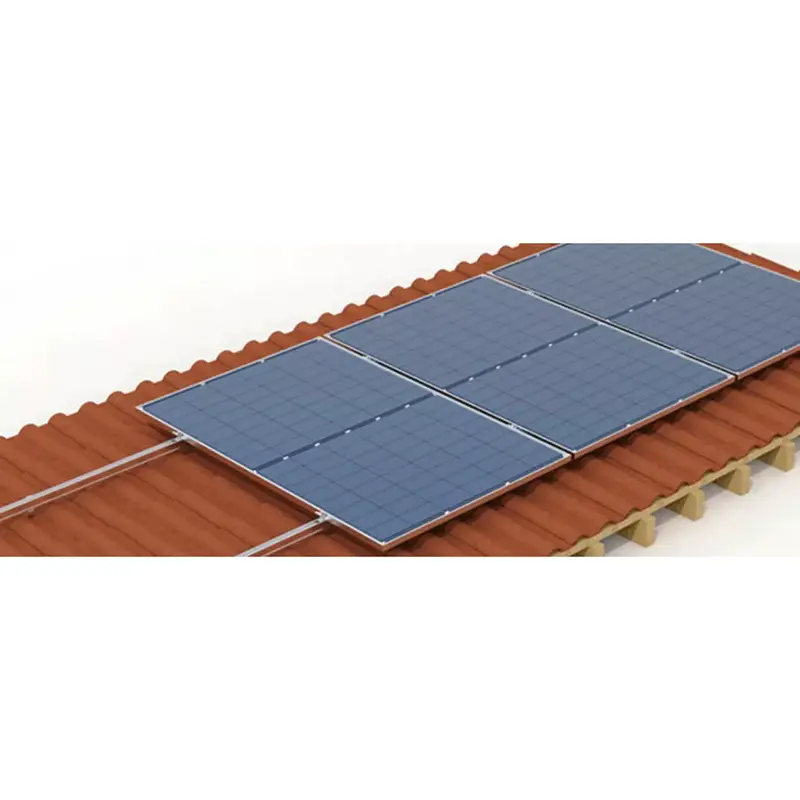 Pemasangan Rak Atap Panel Surya