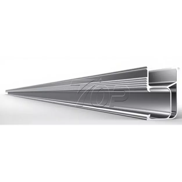 Braket Rel Pemasangan Panel Surya Aluminium