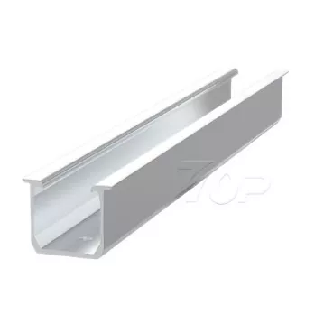 Rel Aluminium Tipe U untuk Sistem Pemasangan Panel Surya